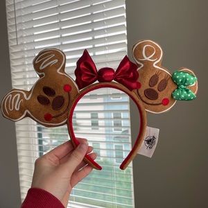 Gingerbread Minnie Mouse Ears